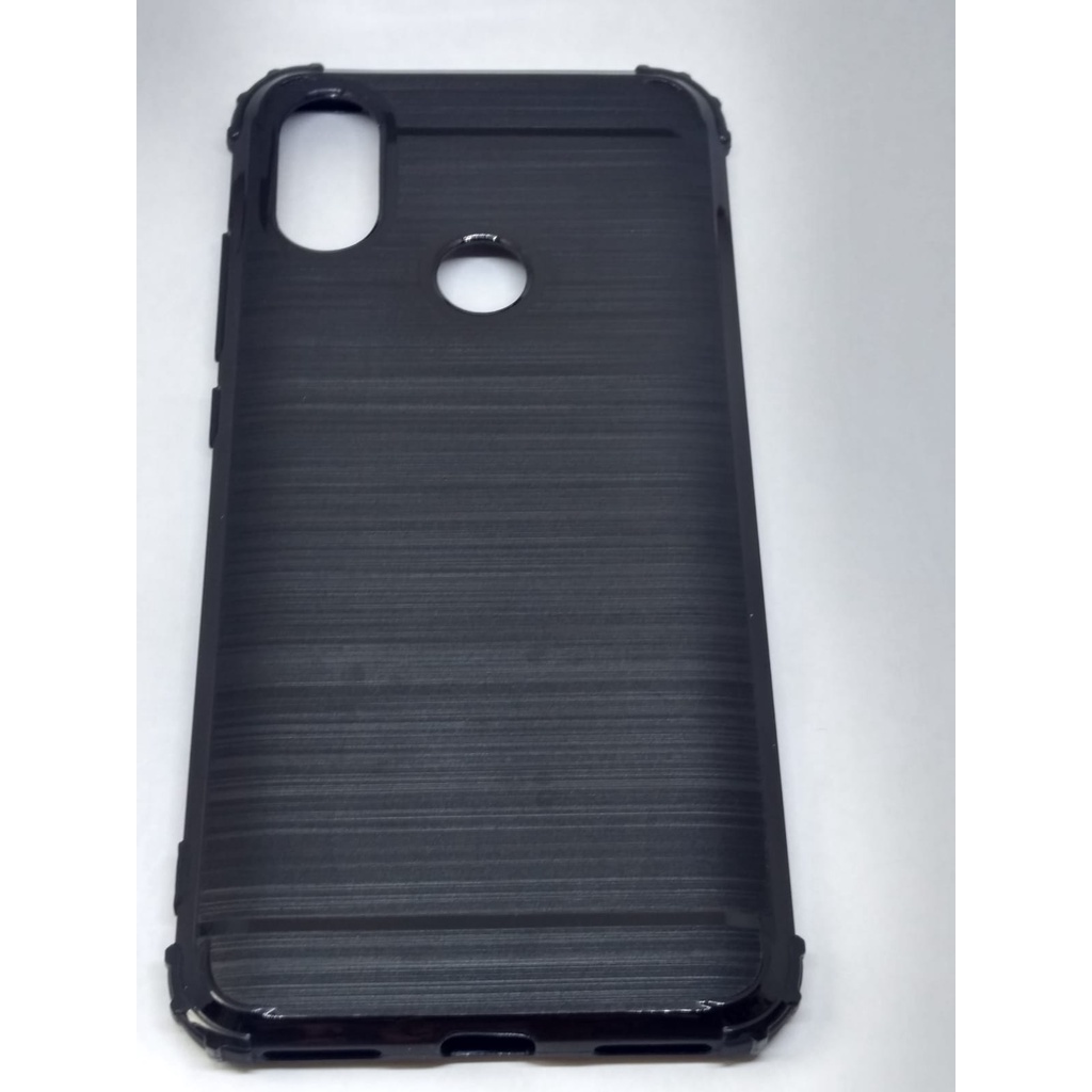 Capa Anti Impacto emborrachada Xiaomi Mi A2 / 6x 5.99 Preto Fosco