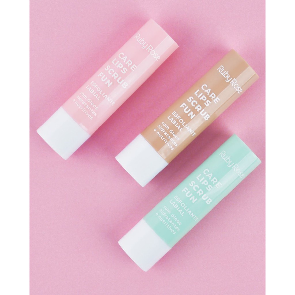 Esfoliante Labial da Ruby Rose Care Lips Scrub Fun Coffee Mint ...
