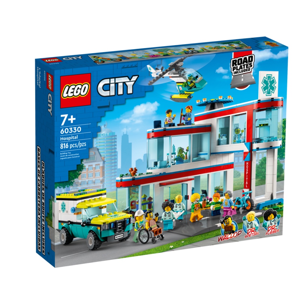 Lego City Hospital 60330 | Shopee Brasil