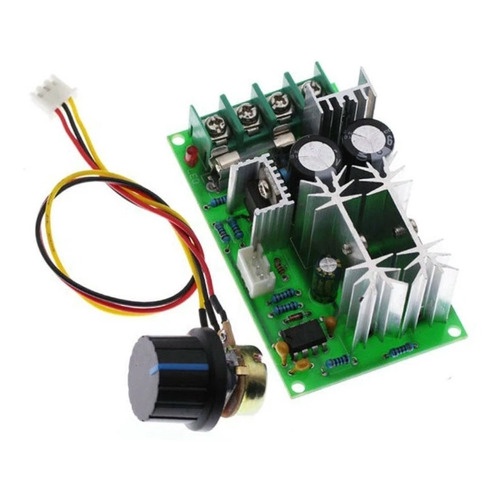 Controlador PWM 10-60V 20A Regulagem com Potenciometro