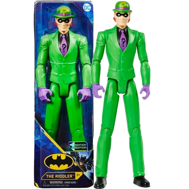 Boneco Charada Tech 30 Cm - The Riddle - Dc Sunny | Shopee Brasil