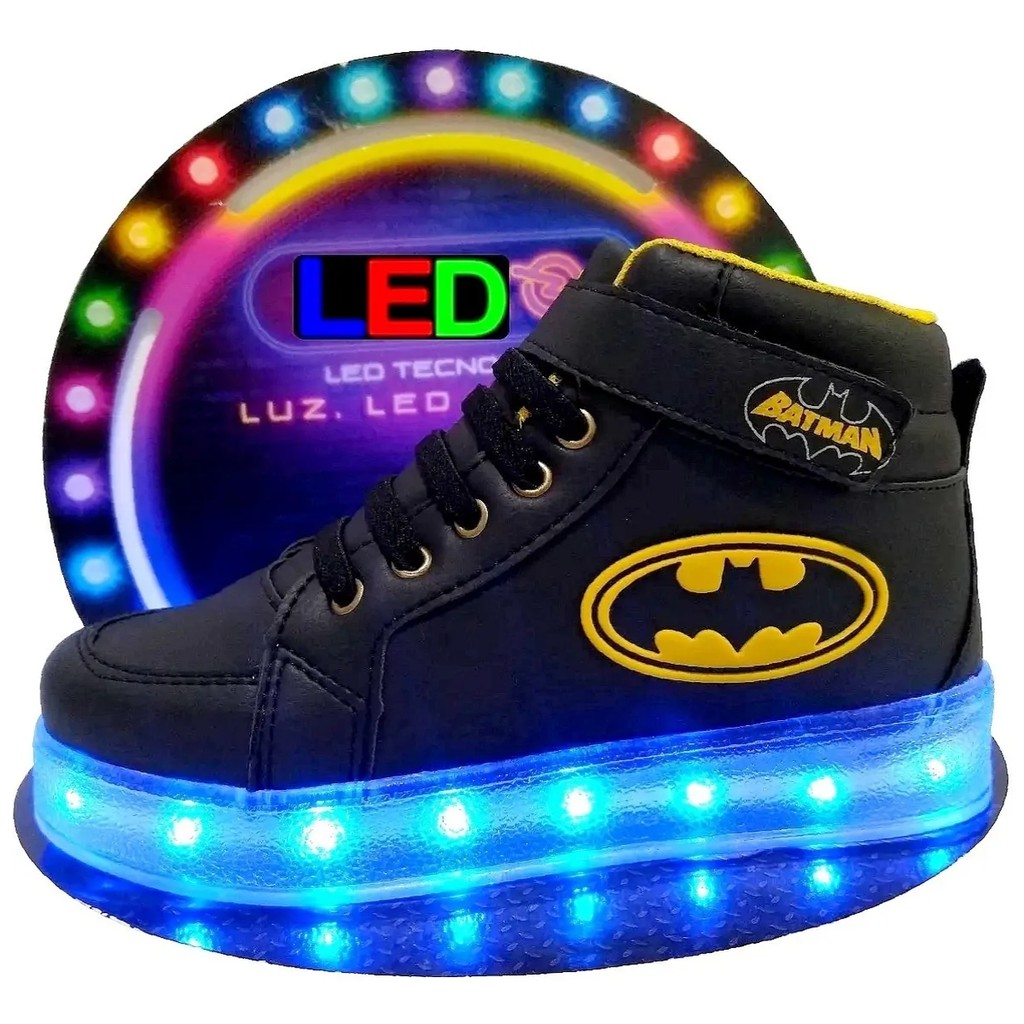 Tenis led infantil store masculino