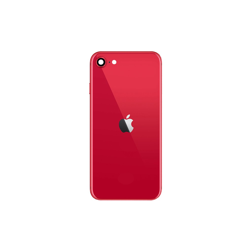 Carcaça iPhone SE 2020 Red Traseira Gabinete Aro + Botões