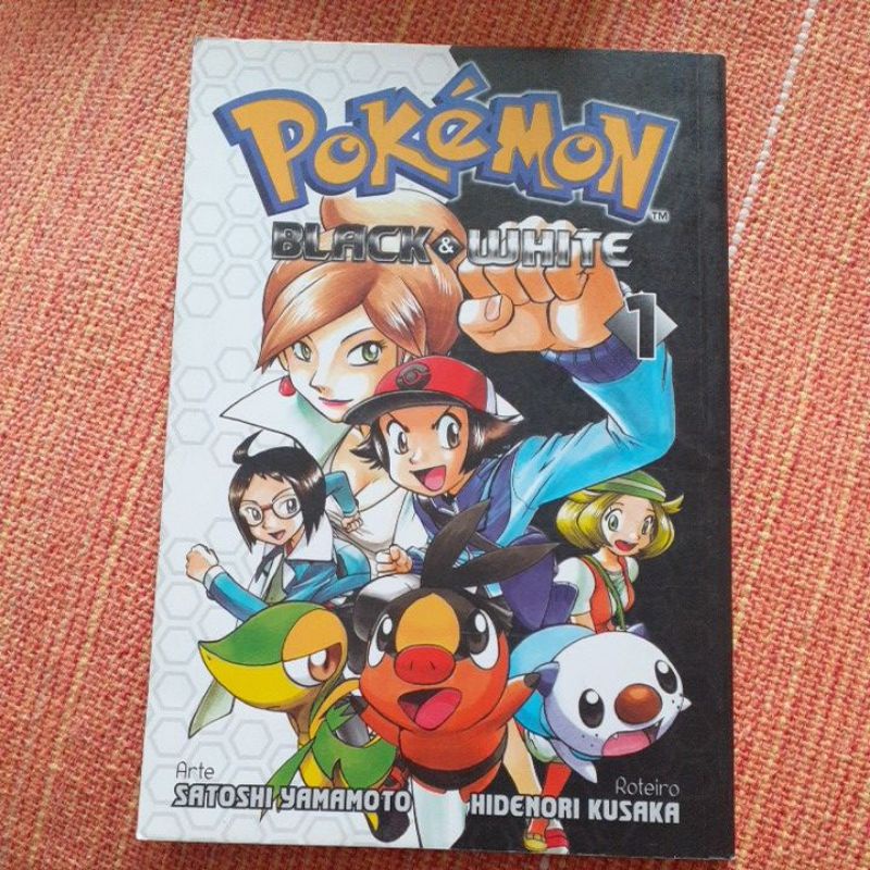 Mangá Pokemon Black & White - Coleção Completa Portugues