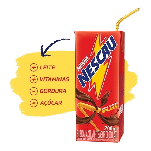 BEBIDA LACTEA NESCAU PRONTINHO 200ML – CONSUMO EM REDE – LOJA 001