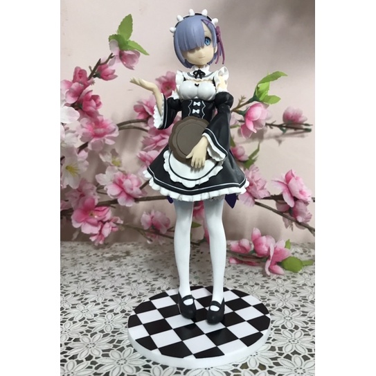 Luce Notturna 3D Anime Re:Zero - Rem E Ram, 7 Colori, Sensore Tattile E Telecomando, Alimentazione USB/Batterie