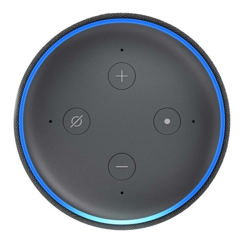 smart speaker amazon alexa echo dot 3 preto português novo