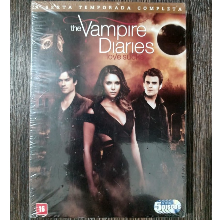 Box Dvd Coleção The Vanpires Diários ( Diários de Um Vampiro ) 1 a 8  Temporada, Filme e Série Dvd Usado 67658209