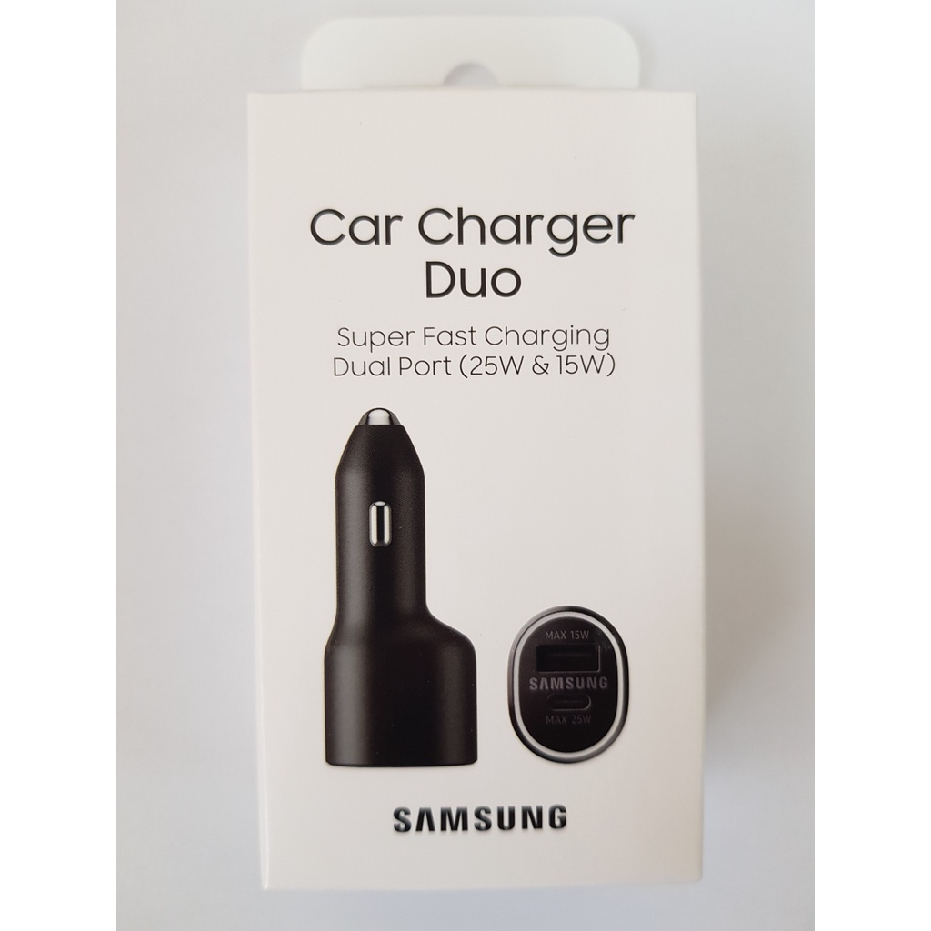 SAMSUNG Carregador Veicular Super Rápido 40W USB dupla Preto EPL4020