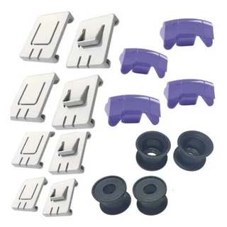 Kit Deslizante Grampo Trava Do Banco Gol Parati Voyage G1 G2 G3 G4 G5