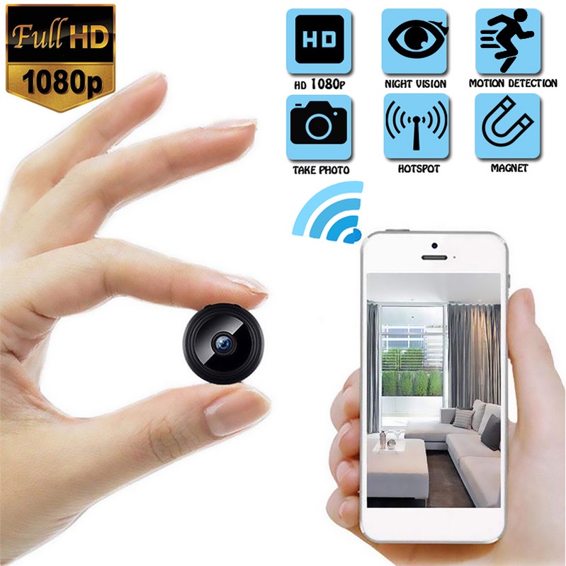 A9 Mini Câmera Wifi 1080p Hd Camera | Shopee Brasil