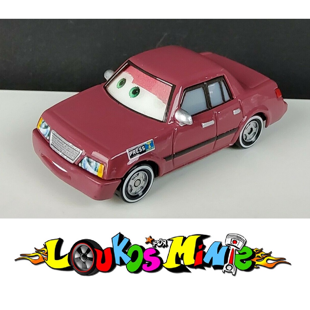 Disney Cars Skip Ricter Lenticular Eyes Original Loose | Shopee Brasil