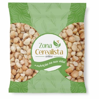 Nozes de Macadâmia Crua e Sem Sal (Granel 500g)