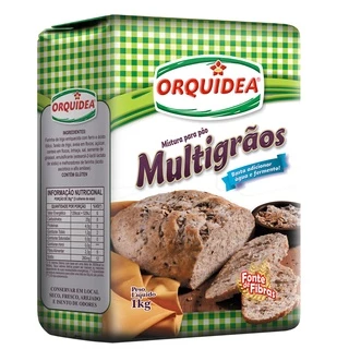 Mistura para Pão Multigrãos Orquídea 1kg