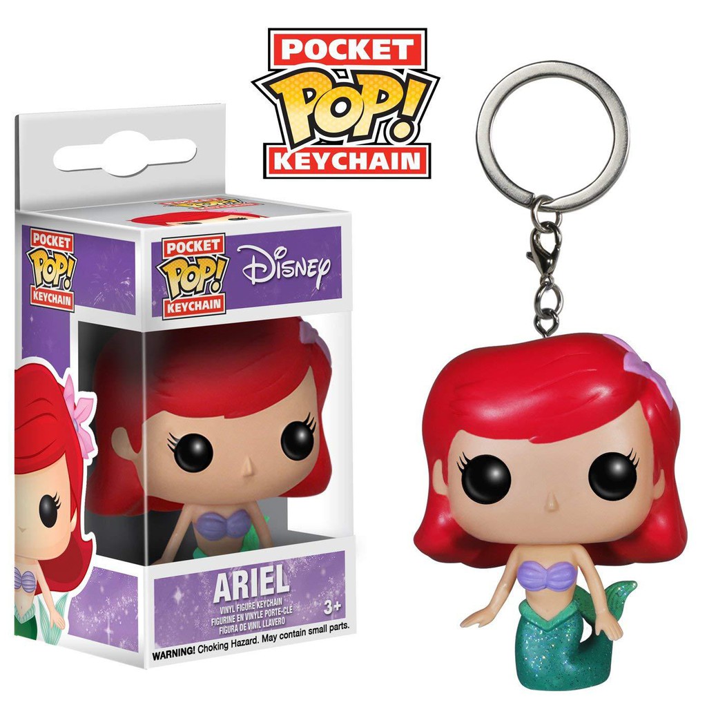 100% Garantia de Qualidade) Funko Pop Chaveiro Flor Mágica Fada Pingente  Bonecas Princesa Sereia Ariel PVC Figuras De Ação Modelo Boneca Brinquedos  Coleção Melhor Natal Presentes