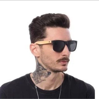 Óculos De Sol Masculino Linha Bambu Clássico
