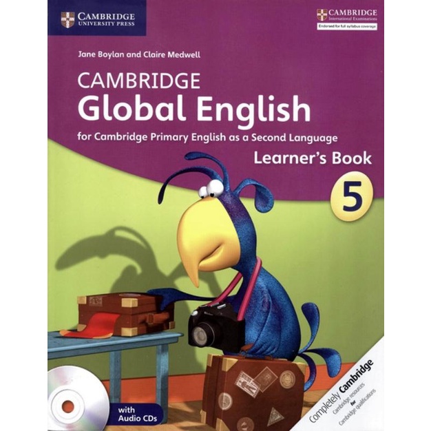 Cambridge Global English Stage 5 - Learners Book With Audi | Shopee Brasil
