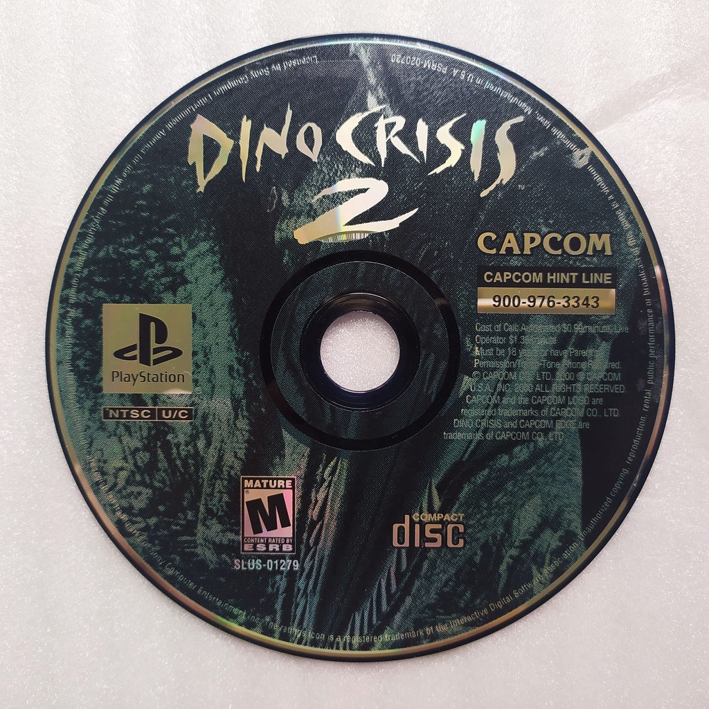 Jogo Dino Crisis 2 Original Ps1