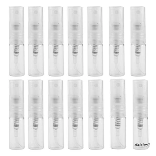 100 peças frascos recarregáveis ​​mini transparentes 2