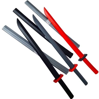 Kit 3 Espadas Ninja Katanas De Brinquedo Infantil Grande 64 Cm