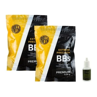 Bbs Esferas Plásticas 0.20g Kit 2.000un + Óleo de Silicone