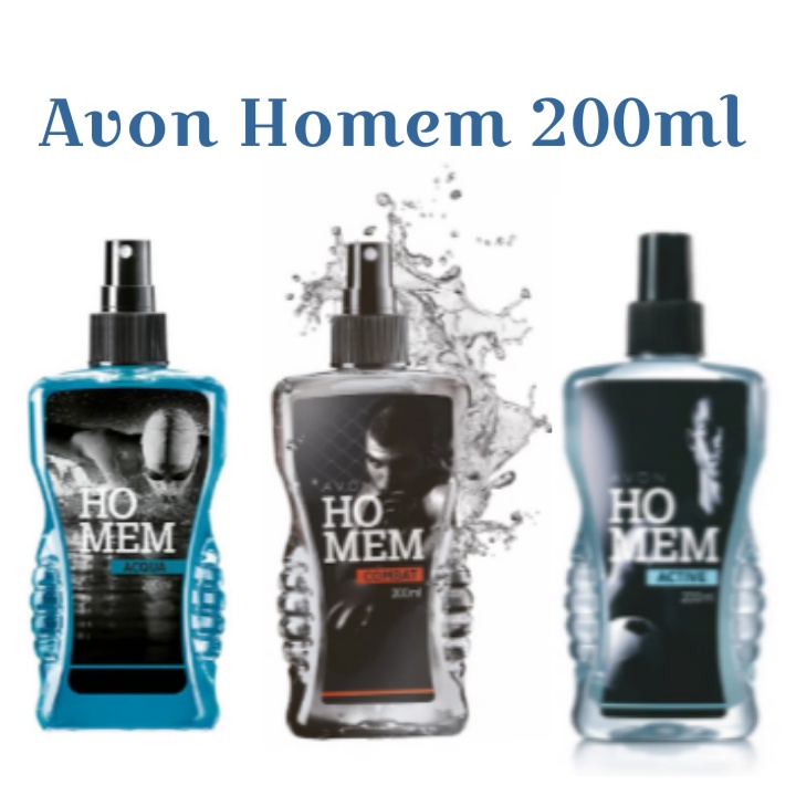 Avon Homem spray corporal | Shopee Brasil
