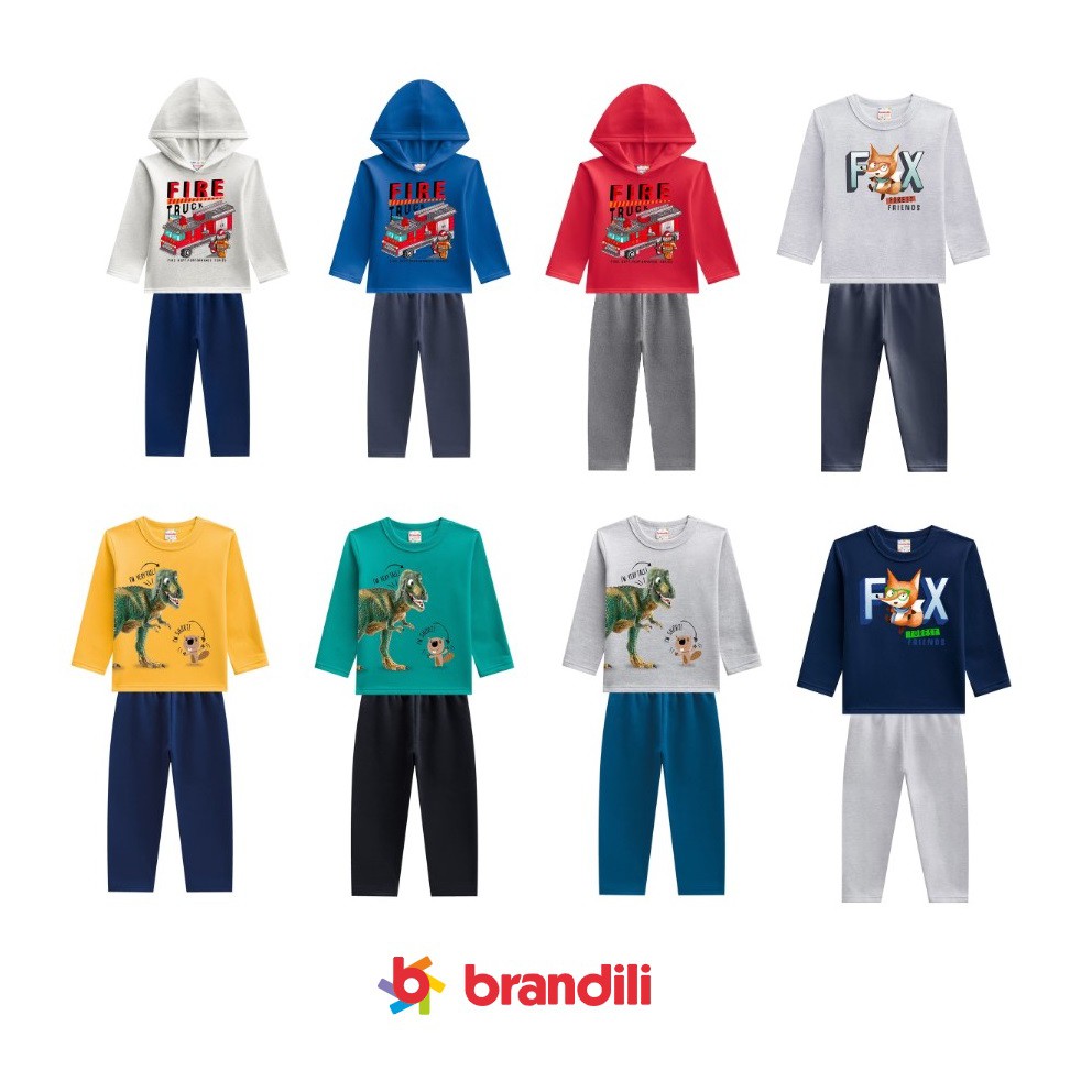 Conjunto de best sale frio infantil brandili