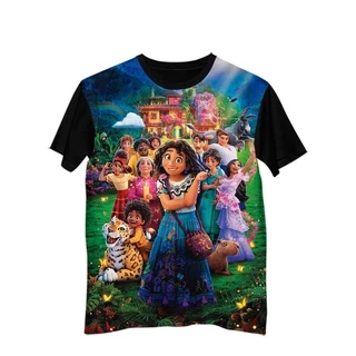 Blusa Camisa Pixar Encanto Bruno Mirabel Luisa G2548