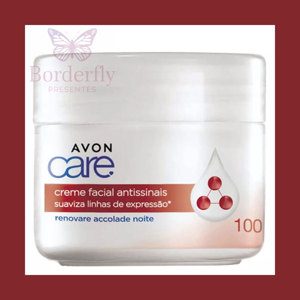 Creme Facial Antissinais Noite Avon Care 100g Avon | Shopee Brasil