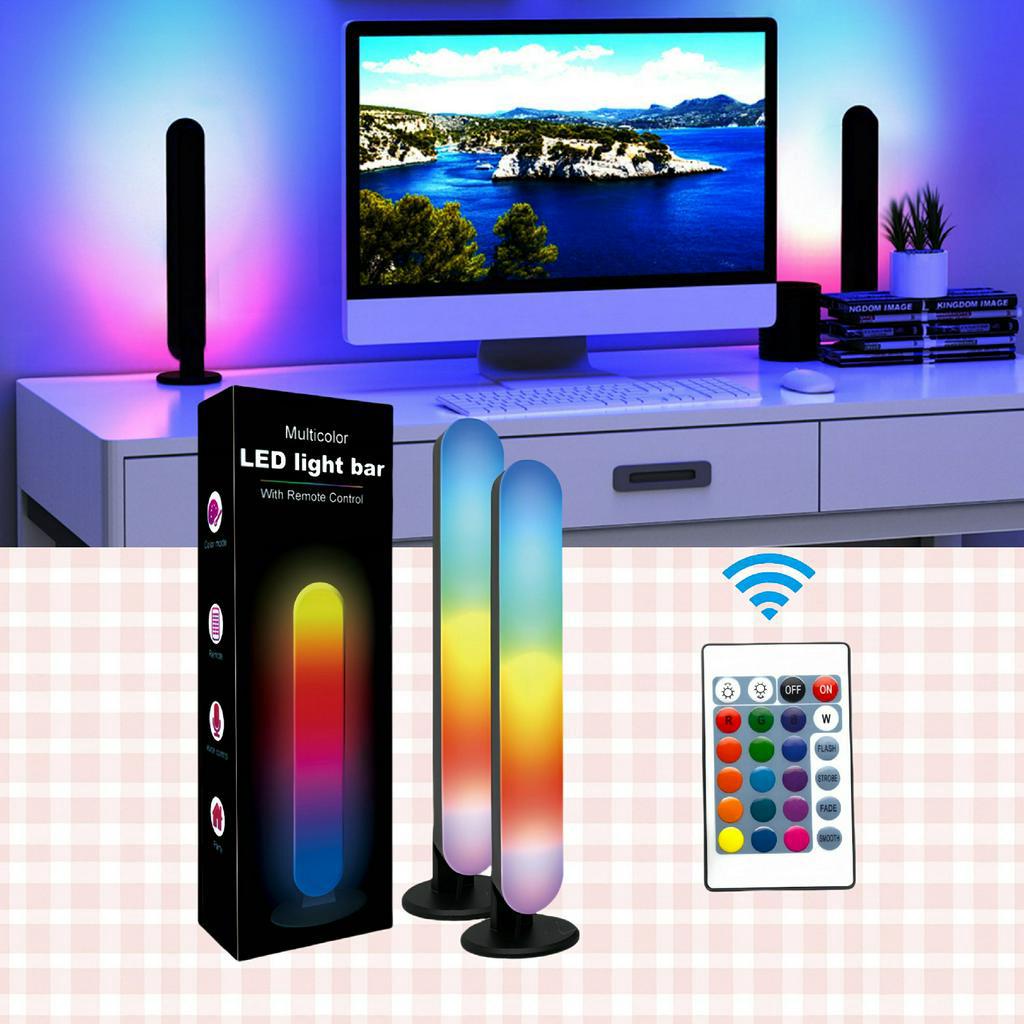 24 Chaves Controle Remoto RGB Desktop USB Interior Ambiente Jogo Colorido Atmosfera Luz Nocturna CHRISTMAS Festa De Férias Decoração Da Lâmpada