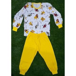 Conjunto Pijama Rei Leão TAMANHOS 1, 2, 4, 6, 8,10 em Oferta na Shopee