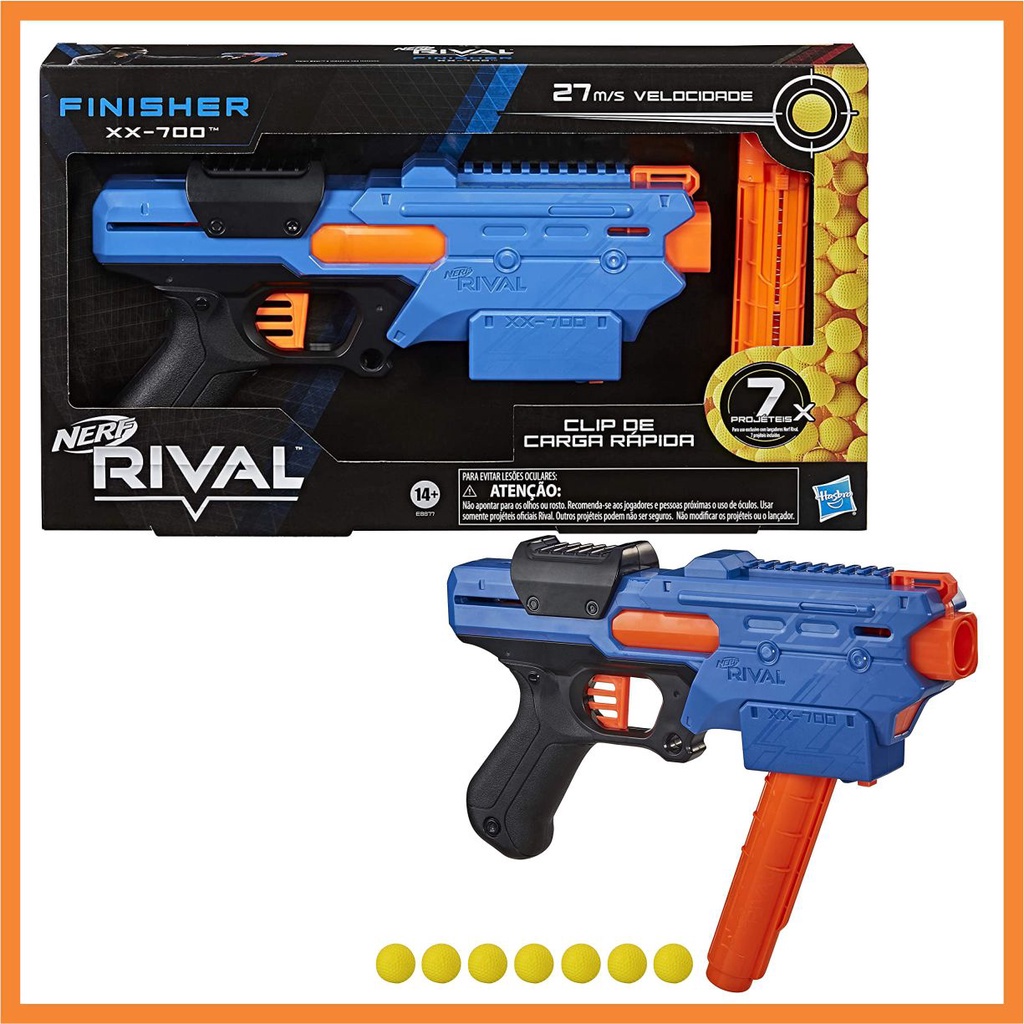 Nerf Rival Finisher XX700 E8877 - Hasbro em Promoção na Americanas