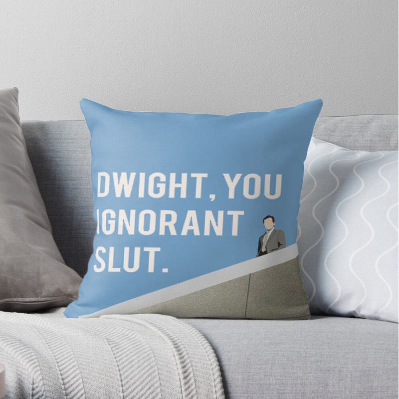 Dwight you best sale ignorant pillow