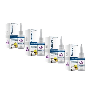 Combo 4un Homeopet Otocura Ex 30ml