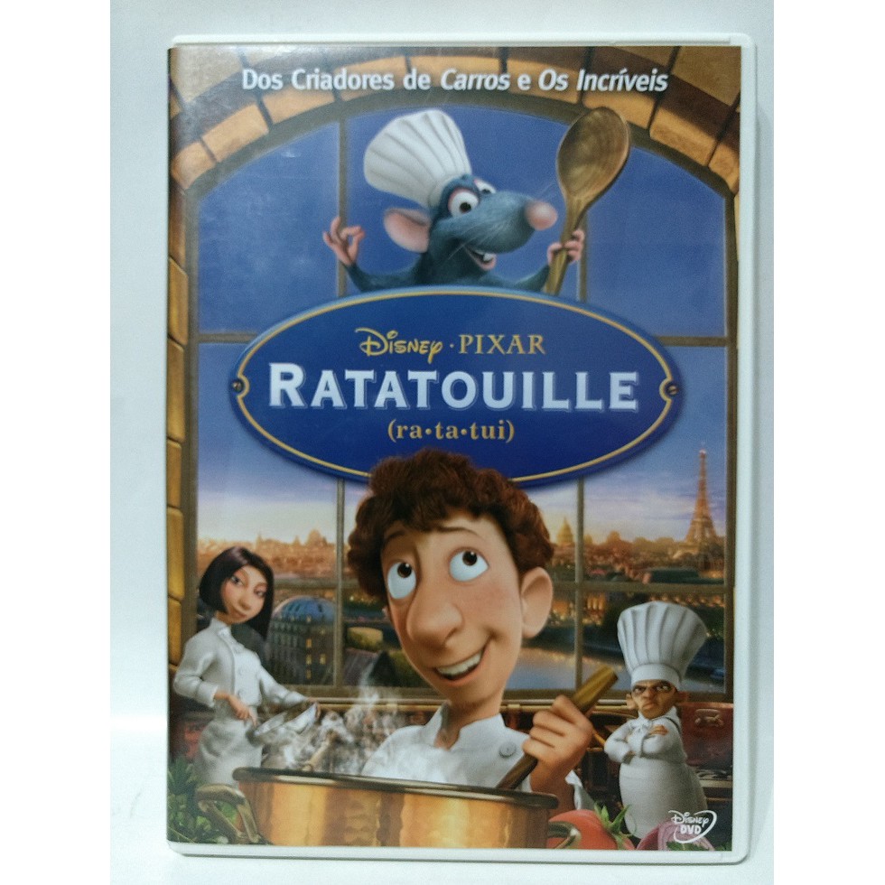 Dvd Ratatouille Disney Pixar Original Shopee Brasil