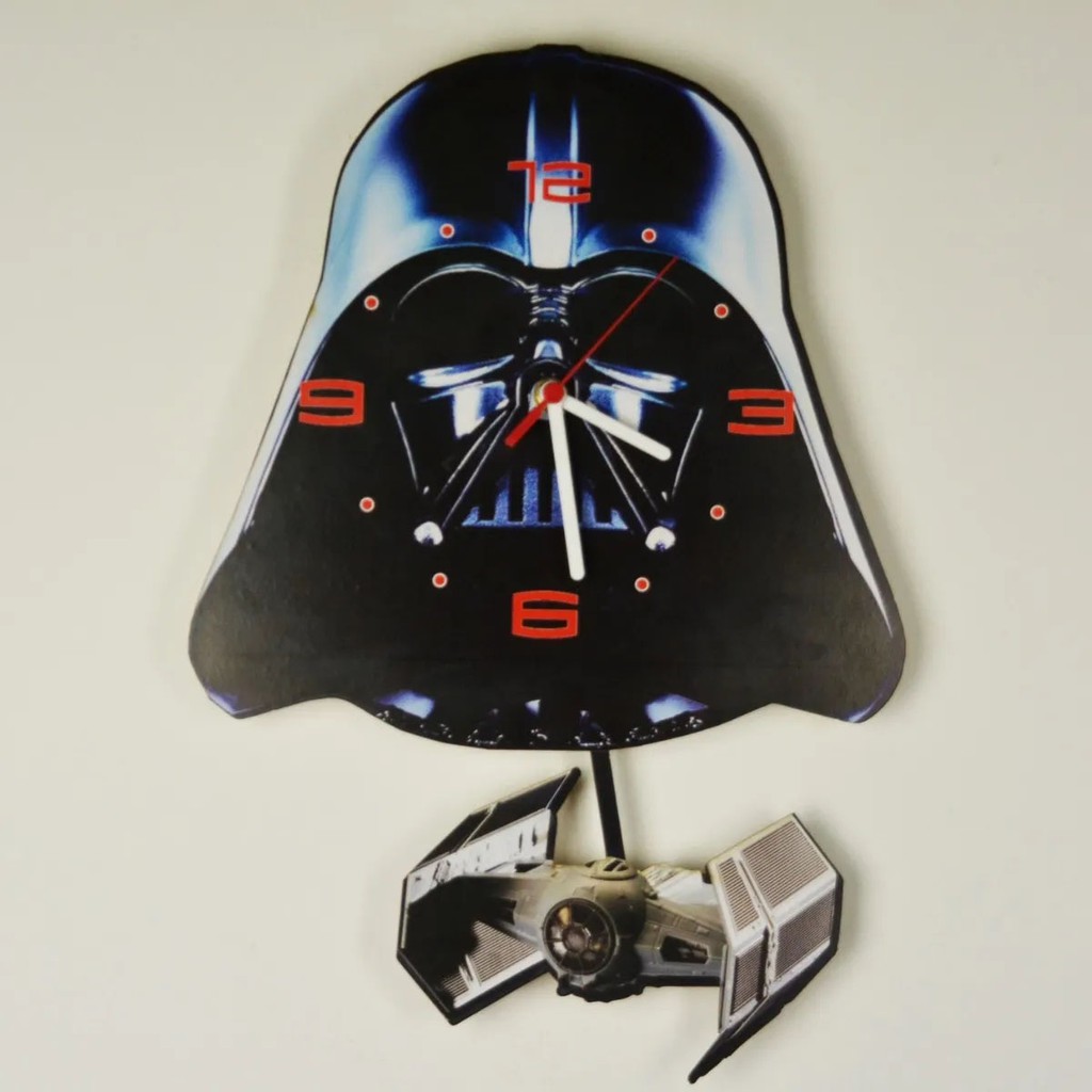 Relógio Parede Pêndulo Star Wars | Shopee Brasil