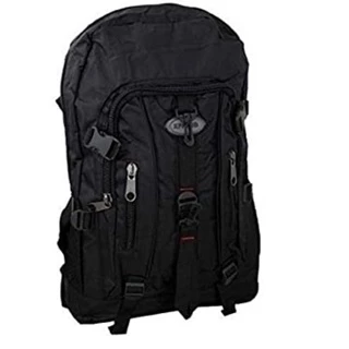 Mochila Masculina Impermeável Preta Caveirão Sport 50 Litros Trilha