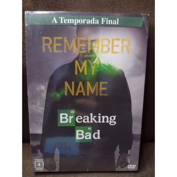 DVD Breaking Bad temporada final | Shopee Brasil