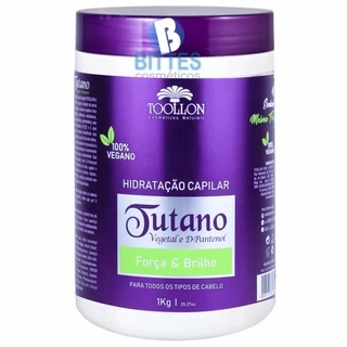 Máscara Tutano Vegetal e D´Pantenol Hidratação Toollon Cosméticos Naturais