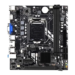 Placa Mãe Gamer 1155 ATX H61 B75 Intel DDR3 ATE 16GB/ HDMI VGA I3 I5 I7 2ª e 3ª Geração