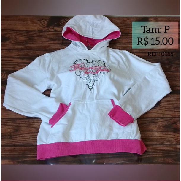 Moletom feminino sales tamanho p