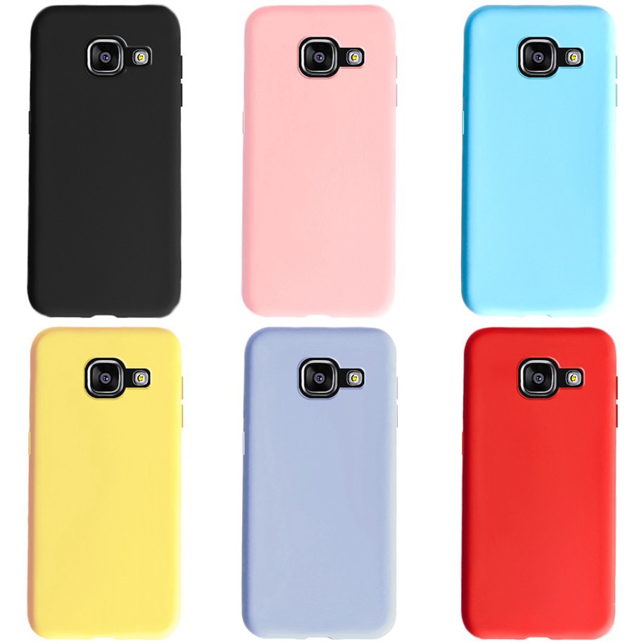 Capa Fosca Cor Pastel Para Samsung Galaxy A5 2016, A510, A510F, A5 (2016) Sm-A510F