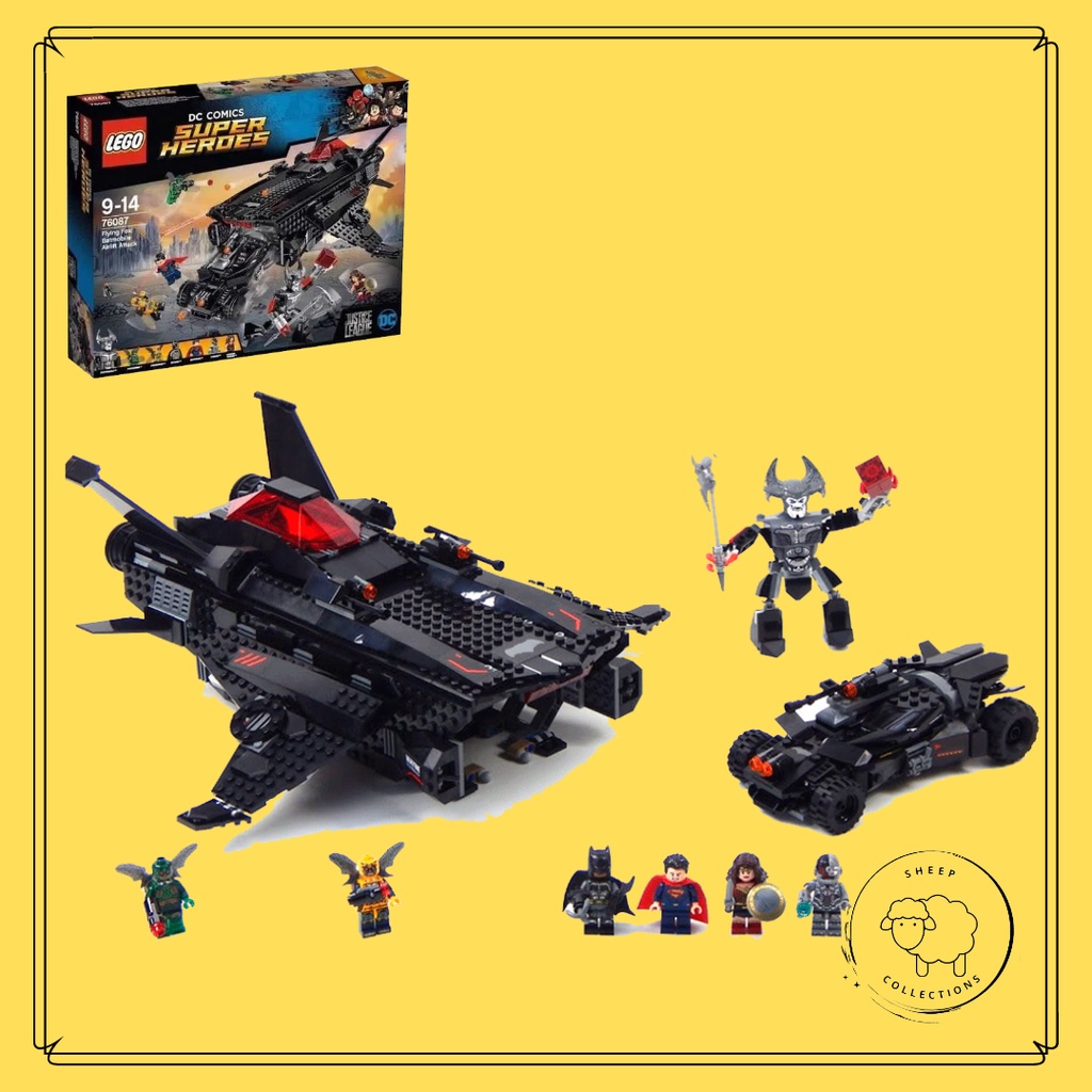 LEGO DC COMICS FLYING FOX BATMOBILE AIRLIFT ATTACK