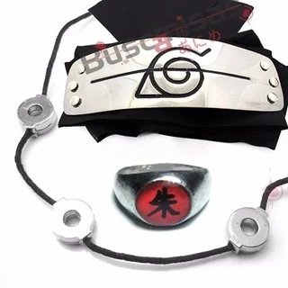 Kit Itachi Anel Itachi Bandana Itachi Konoha Reneg Colar N00023