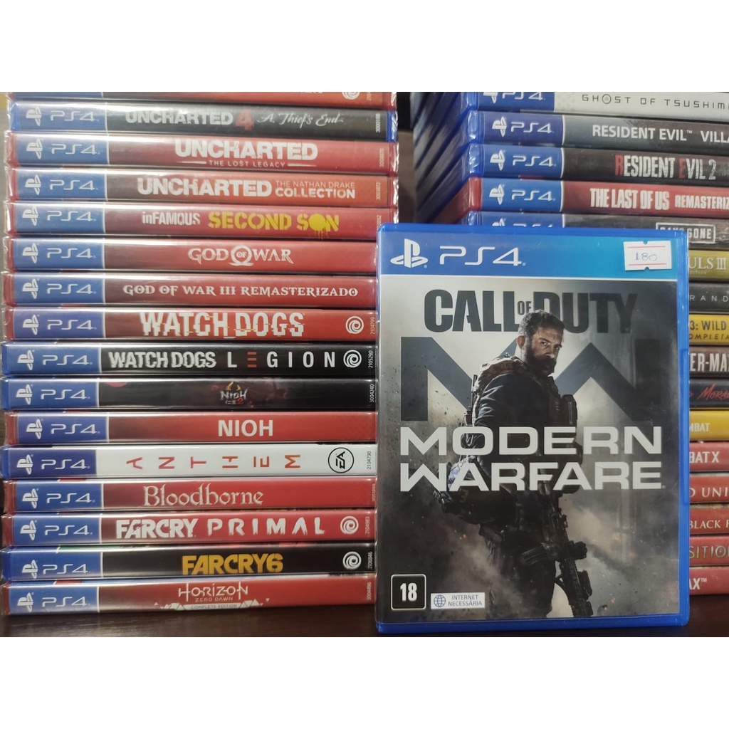 jogo call of duty modern warfare ps4 midia fisica - Busca na Mundo