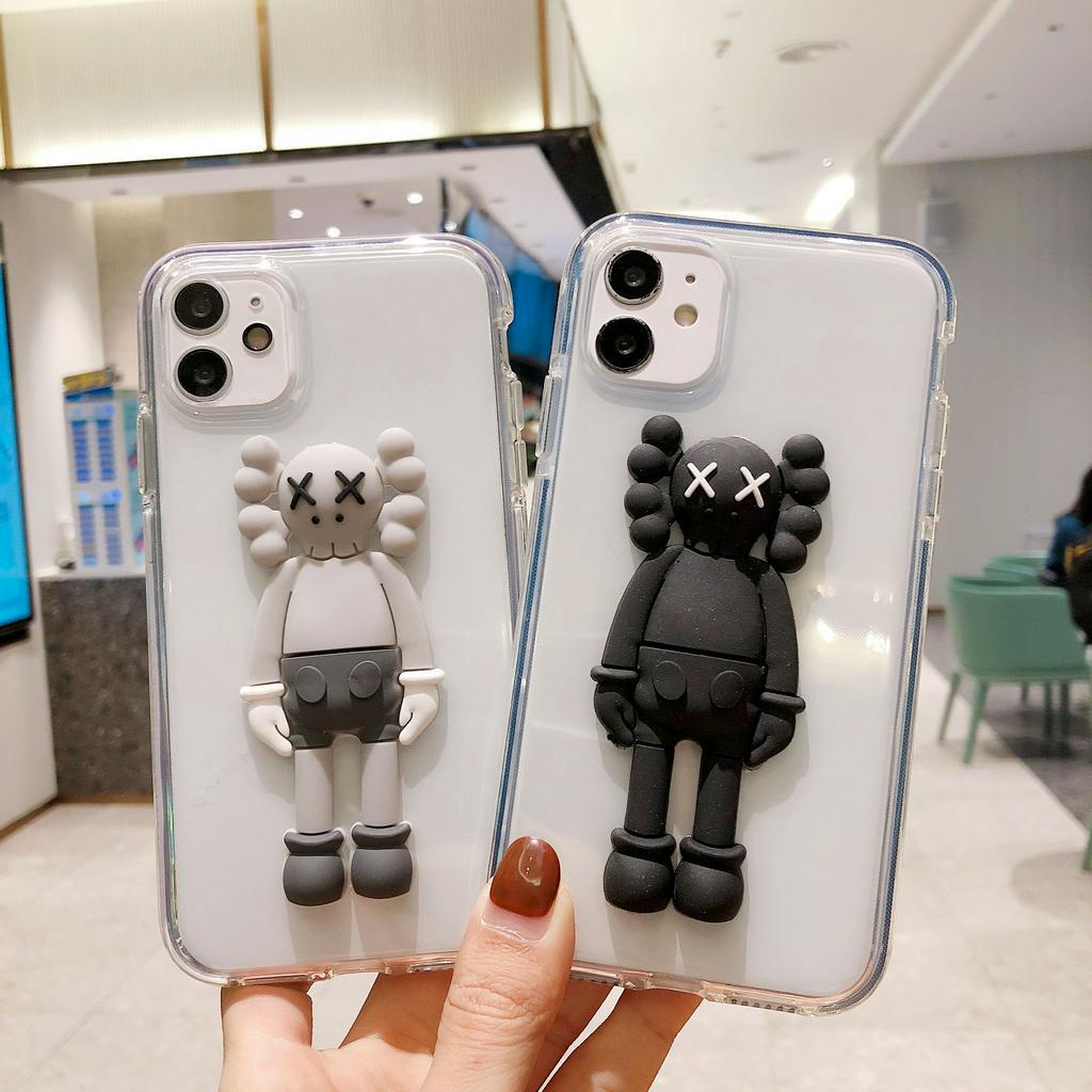 Popular Succinct Fashion Cartoon Creative Mobile Phone Cover Kaws TPU  Silicone Phone Case for iPhone12 13PRO Max - China Phone Case and Phone  Accessories price