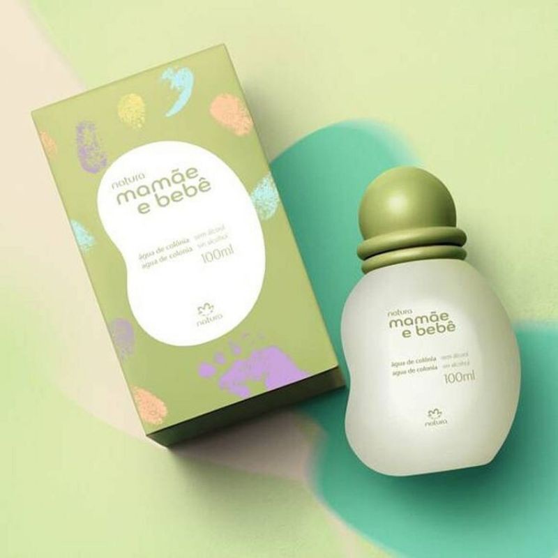 Colônia Natura Mamãe e bebê 100 ml | Shopee Brasil