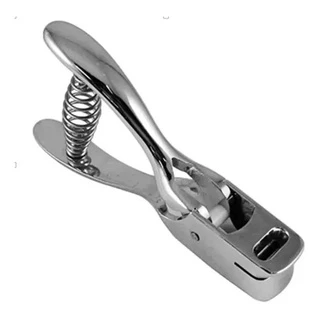 Furador Ovóide De Crachá E Pvc 13x3mm