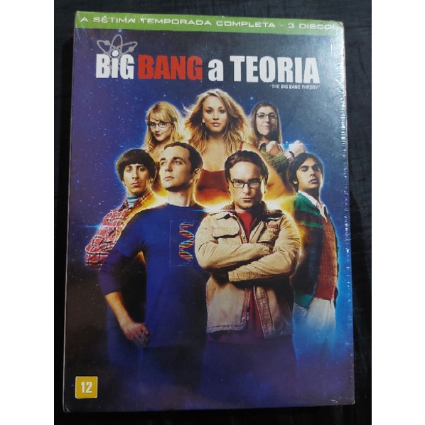 DVD BIG BANG A TEORIA 7 temporada completa( 3 discos) | Shopee Brasil