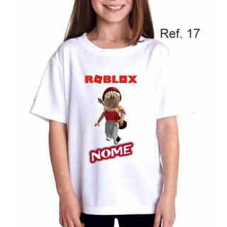 Camiseta Roblox Personalizada com Nome